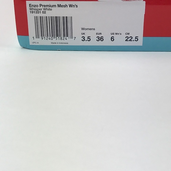 🔴 SOLD Puma Womens Enzo Premium White Mesh Shoes - Picture 7 of 7